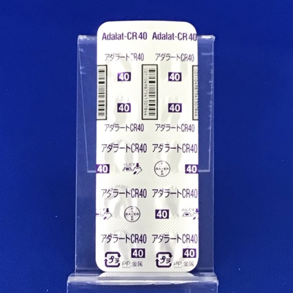 アダラートＣＲ錠４０ｍｇ