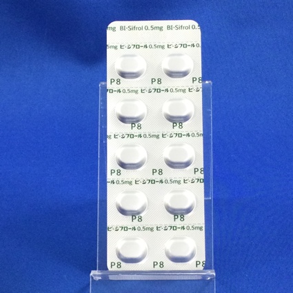 ビ・シフロール錠０．５ｍｇ