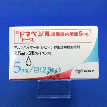 ドネペジル塩酸塩内用液5mg「トーワ」