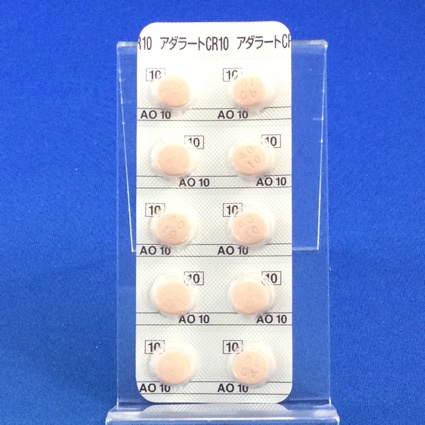 アダラートＣＲ錠１０ｍｇ