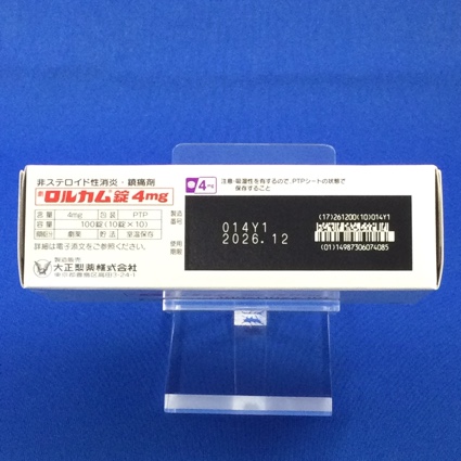 ロルカム錠４ｍｇ
