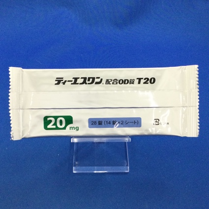 ティーエスワン配合ＯＤ錠Ｔ２０