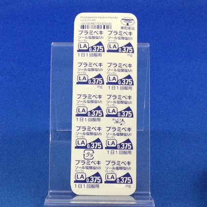 プラミペキソール塩酸塩ＬＡ錠０．３７５ｍｇＭＩ「トーワ」