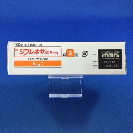 ジプレキサ錠５ｍｇ