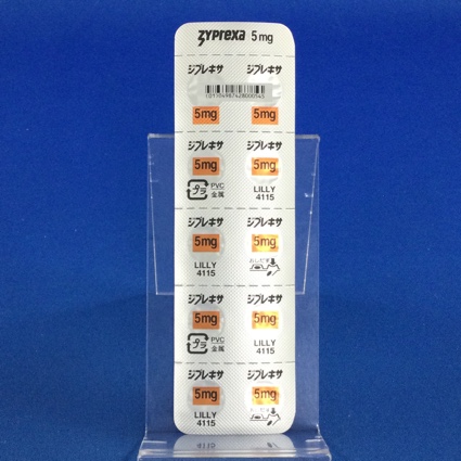 ジプレキサ錠５ｍｇ