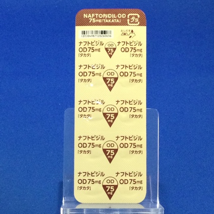 ナフトピジルＯＤ錠７５ｍｇ「タカタ」