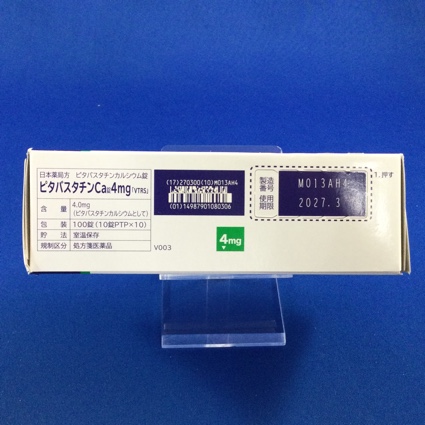 ピタバスタチンＣａ錠４ｍｇ「ＶＴＲＳ」