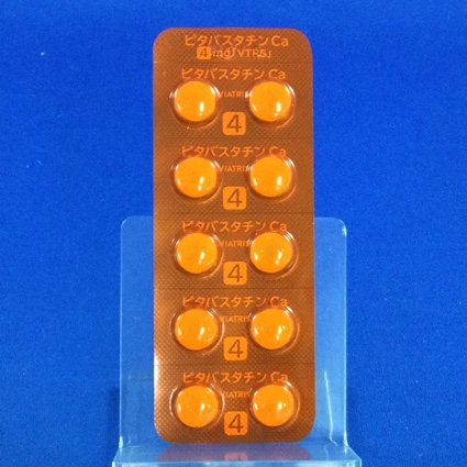 ピタバスタチンＣａ錠４ｍｇ「ＶＴＲＳ」