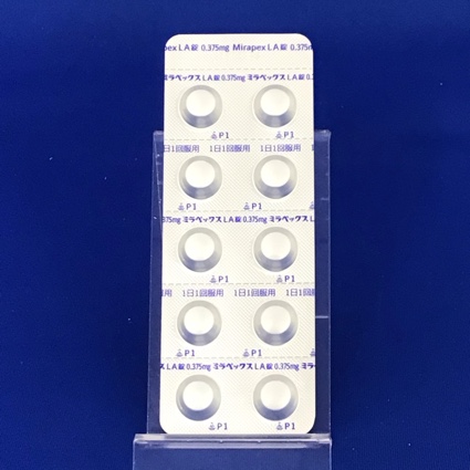 ミラペックスＬＡ錠０．３７５ｍｇ