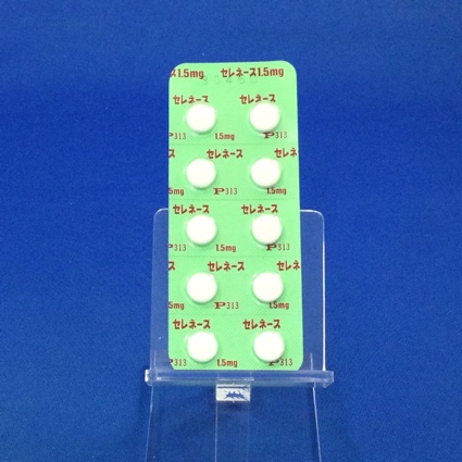 セレネース錠１．５ｍｇ