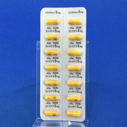 ストラテラカプセル５ｍｇ