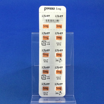 ジプレキサ錠５ｍｇ
