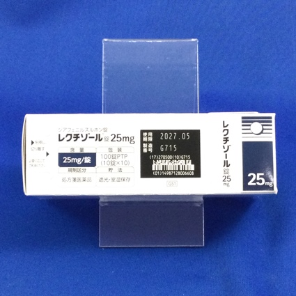 レクチゾール錠２５ｍｇ