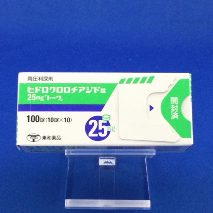 ヒドロクロロチアジド錠25mg「トーワ」