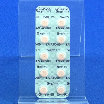 エバスチンＯＤ錠５ｍｇ「サワイ」