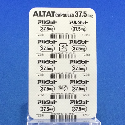 アルタットカプセル３７．５ｍｇ