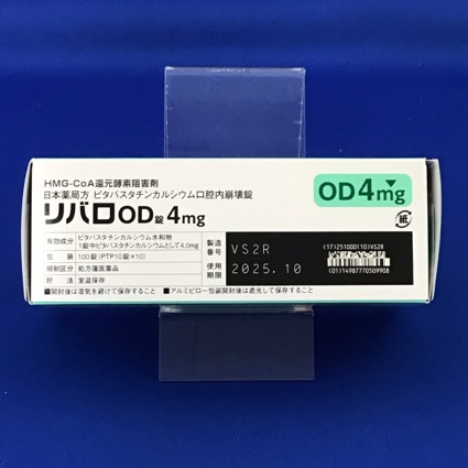 リバロＯＤ錠４ｍｇ