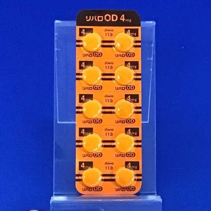 リバロＯＤ錠４ｍｇ