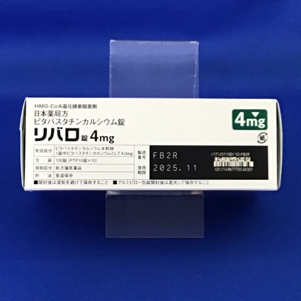 リバロ錠４ｍｇ