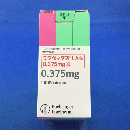 ミラペックスLA錠0.375mg