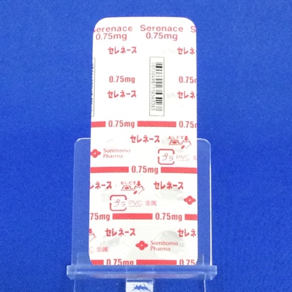 セレネース錠０．７５ｍｇ