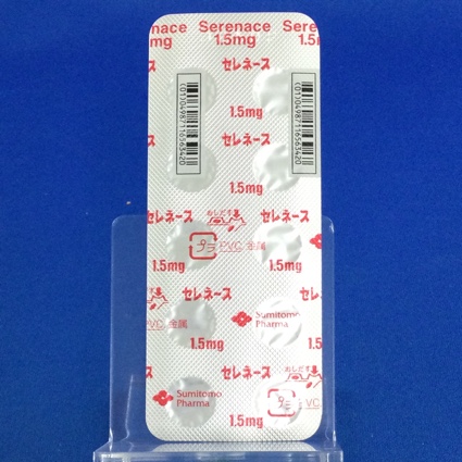 セレネース錠１．５ｍｇ