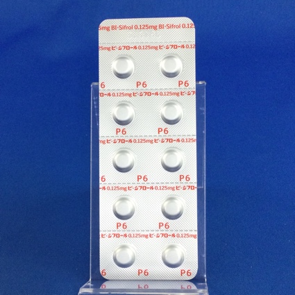 ビ・シフロール錠０．１２５ｍｇ