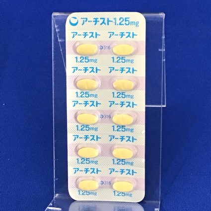 アーチスト錠１．２５ｍｇ