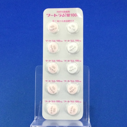 ツートラム錠１００ｍｇ