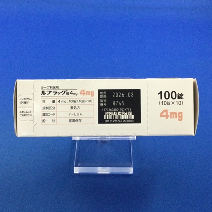 ルプラック錠４ｍｇ