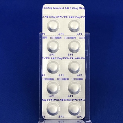 ミラペックスＬＡ錠０．３７５ｍｇ