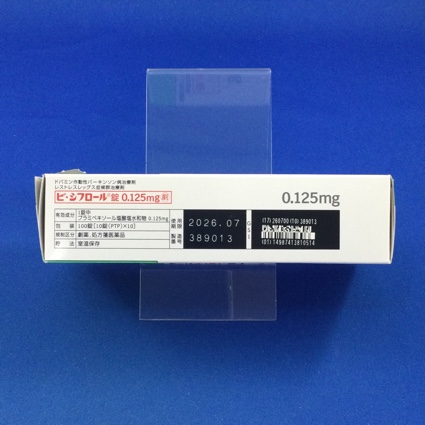 ビ・シフロール錠０．１２５ｍｇ