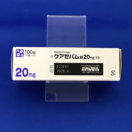 クアゼパム錠２０ｍｇ「ＹＤ」【向3】