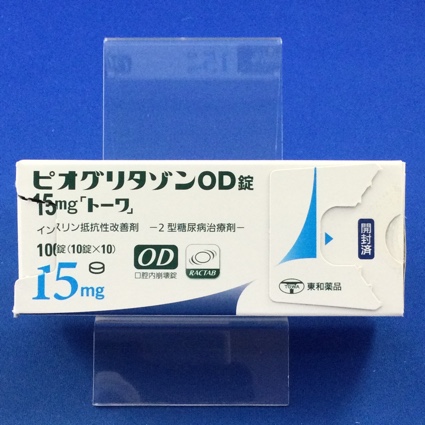 ピオグリタゾンOD錠15mg「トーワ」