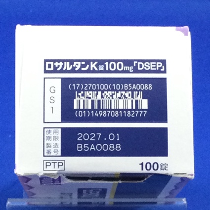 ロサルタンＫ錠１００ｍｇ「ＤＳＥＰ」