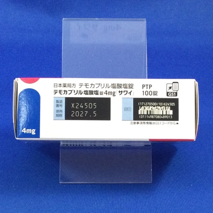 テモカプリル塩酸塩錠４ｍｇ「サワイ」