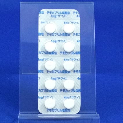 テモカプリル塩酸塩錠４ｍｇ「サワイ」