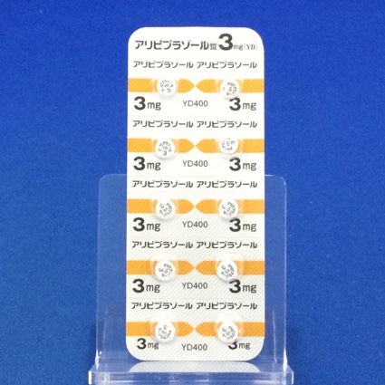 アリピプラゾール錠３ｍｇ「ＹＤ」