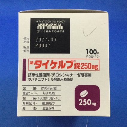 タイケルブ錠２５０ｍｇ