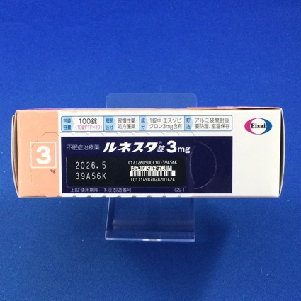 ルネスタ錠３ｍｇ