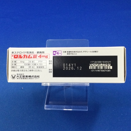 ロルカム錠４ｍｇ
