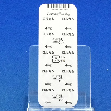 ロルカム錠４ｍｇ
