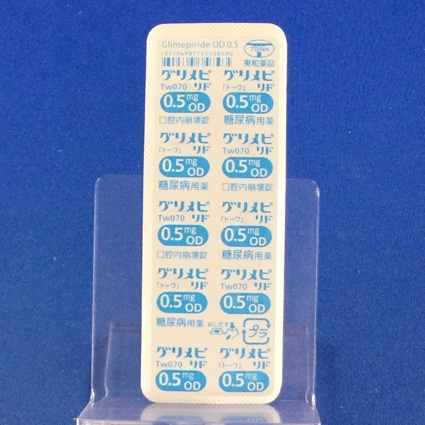 グリメピリドＯＤ錠０．５ｍｇ「トーワ」