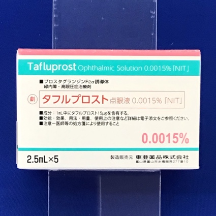 タフルプロスト点眼液0.0015%「NIT」