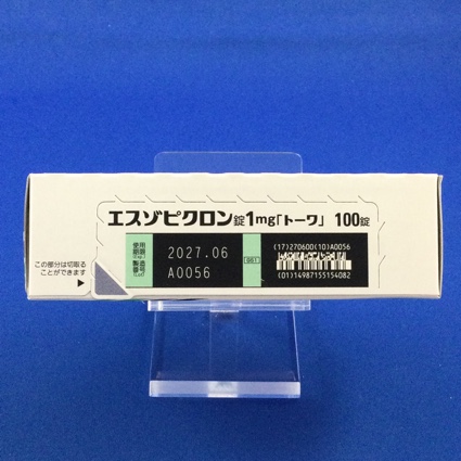 エスゾピクロン錠１ｍｇ「トーワ」
