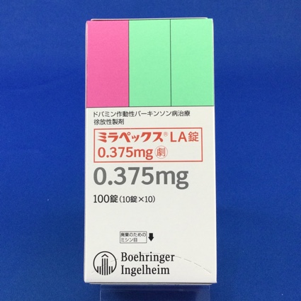 ミラペックスLA錠0.375mg