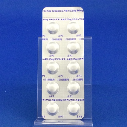 ミラペックスＬＡ錠０．３７５ｍｇ