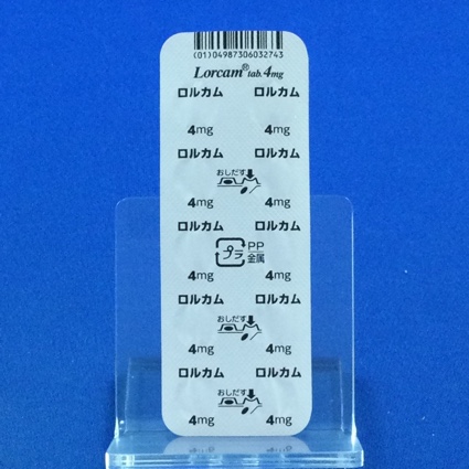 ロルカム錠４ｍｇ