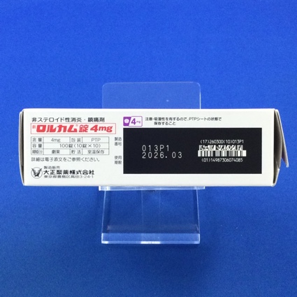ロルカム錠４ｍｇ