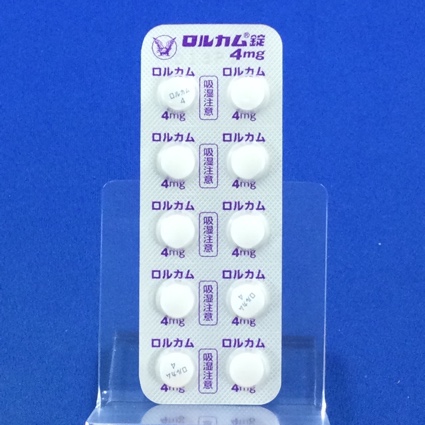 ロルカム錠４ｍｇ